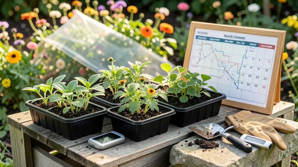 When to Plant Flowers in North Carolina: Climate Zone Breakdown by Last Frost Dates