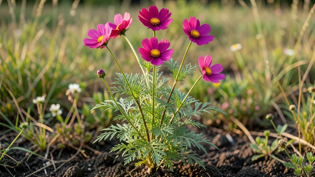 Cosmos Flower Height: Dwarf to Towering Varieties & How to Control Them