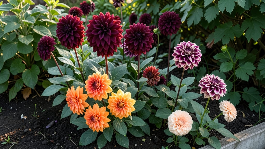 How Tall Do Dahlia Flowers Grow: Variety Height Chart for Garden Spacing
