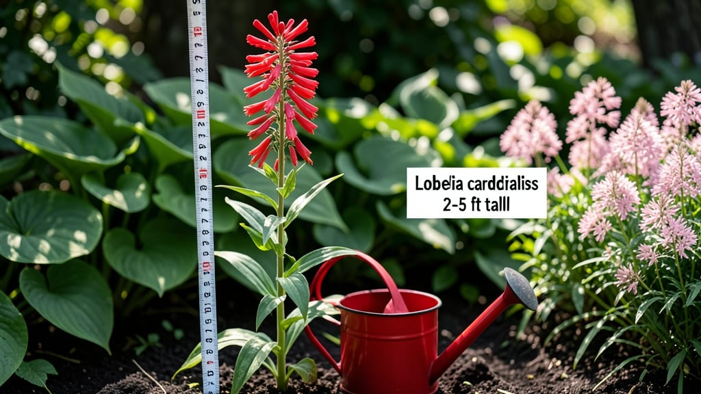 How Tall Do Cardinal Flowers Grow: Mature Height Guide by Variety and Climate Zones