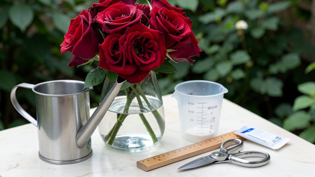 How Much Water in Vase for Flowers: The Exact Ounce Guide by Stem Count