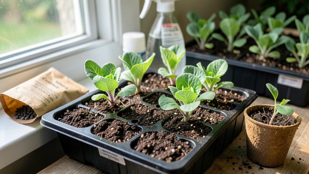 When to Start Cauliflower Seeds Indoors: Zone-Specific Weeks Before Last Frost