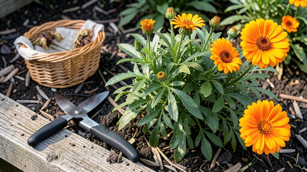 When to Harvest Calendula Flowers: Petal Color Shift That Signals Peak Potency