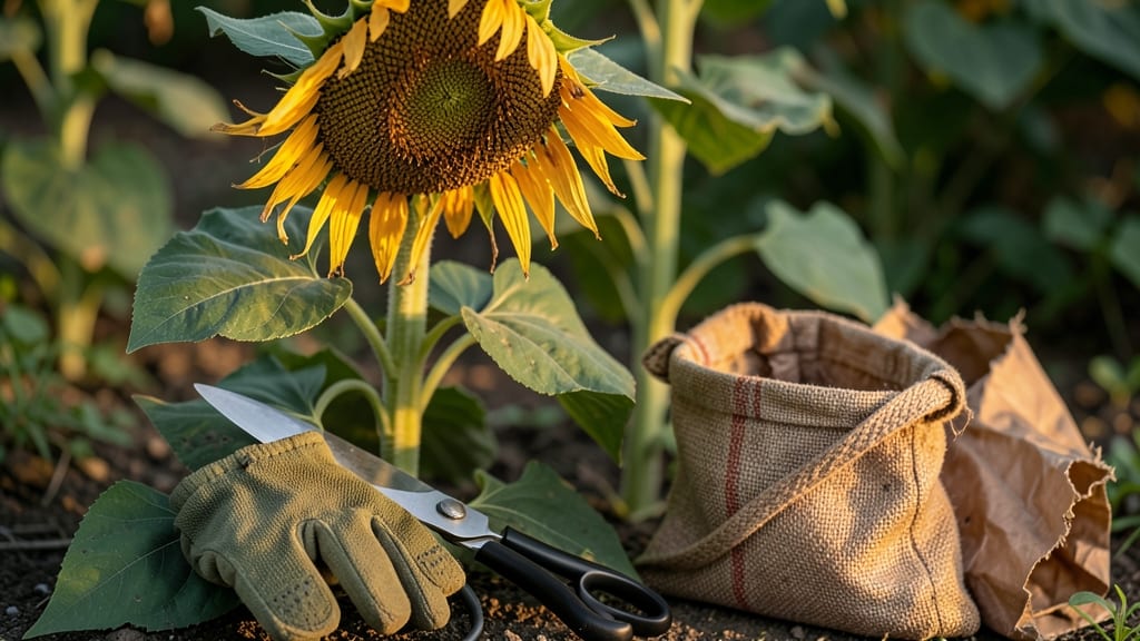 When to Pick Sunflower Seeds: Back-of-Hand Test for Perfect Ripeness