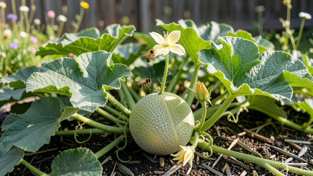 Cantaloupe Flower to Fruit: Pollination Triggers That Double Your Harvest