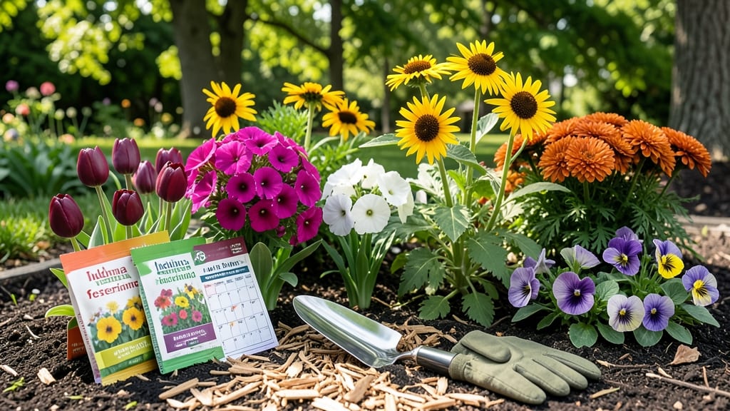 When to Plant Flowers in Indiana: USDA Zone 5-6 Timeline for Zero-Frost Success
