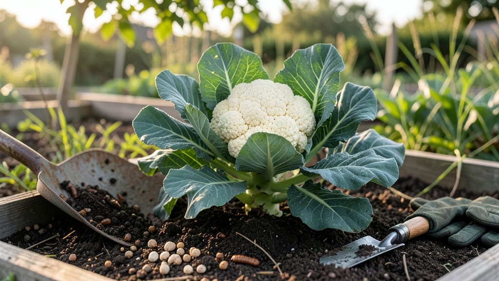 Organic Fertilizer for Cauliflower: Nitrogen-Potassium Ratios for Tight Heads