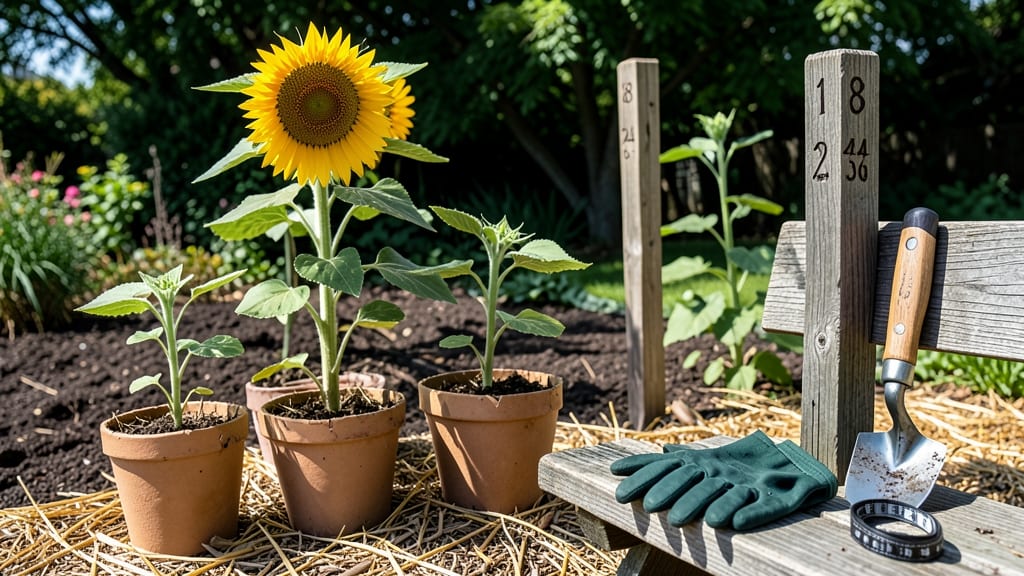 Mammoth Sunflower Plant Spacing: Proven Layouts for 10-Foot Stalks Without Crowding