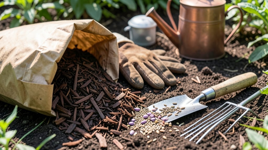 Can You Put Mulch Over Wildflower Seeds: Lightweight Layering for Germination Success