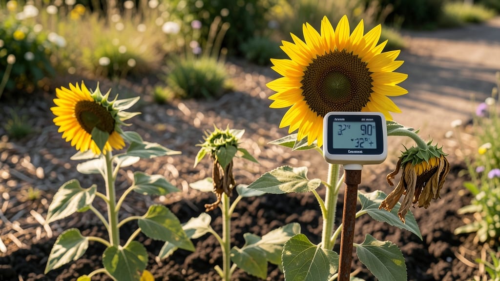 Sunflower Temperature Tolerance: Heat Stress Signs & Cold Survival Hacks