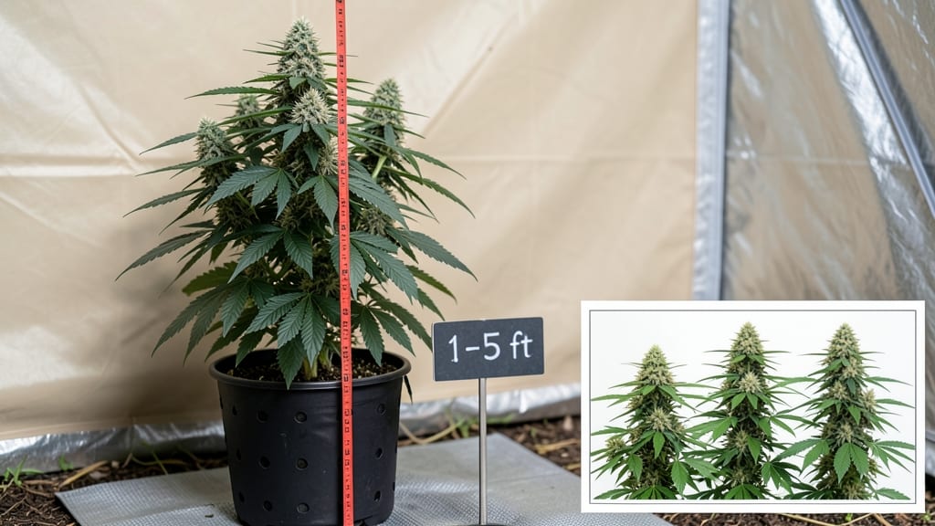 How Tall Do Autoflowering Plants Grow: Exact Heights by Variety for Space Planning