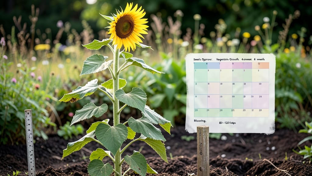 How Long Do Mammoth Sunflowers Take to Grow: 60-90 Day Timeline from Seed to Towering Blooms